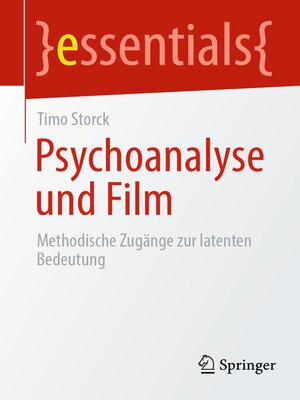 cover image of Psychoanalyse und Film